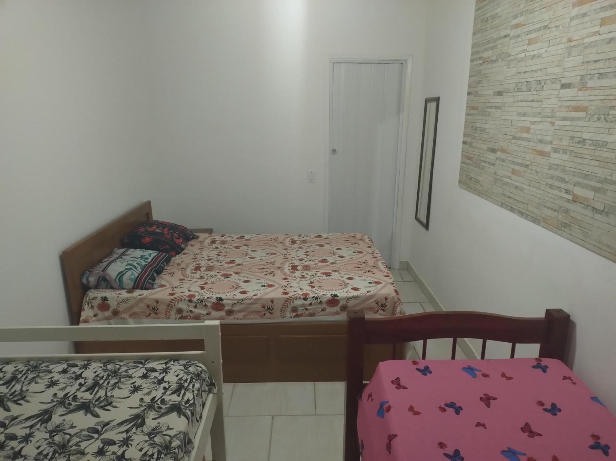 Ap 50 Metros Do Mar Apartment Mongagua Bagian luar foto